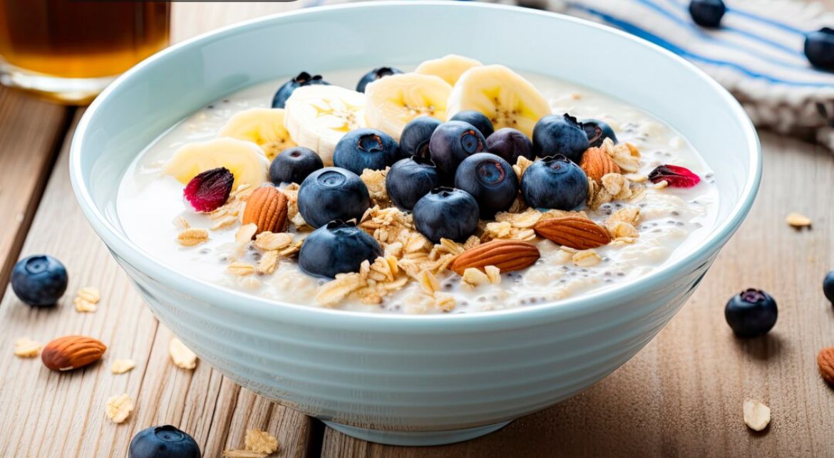 Resepi Oatmeal Tinggi Serat untuk Pencernaan – Sarapan Sihat & Kenyang Lama